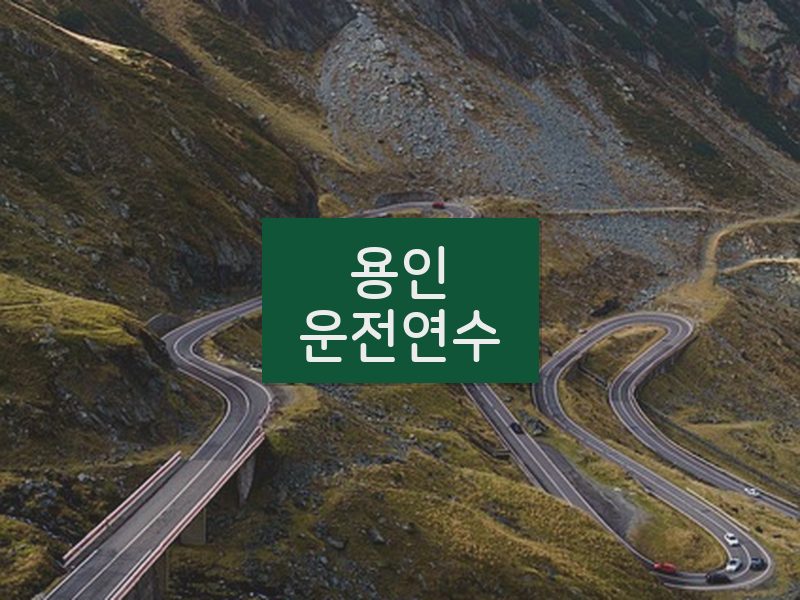 용인운전연수 후기