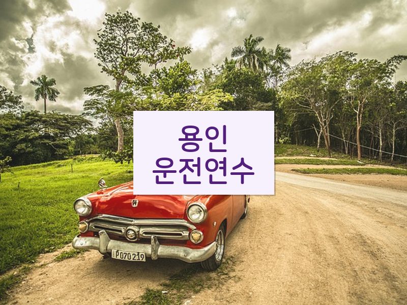 용인운전연수 후기