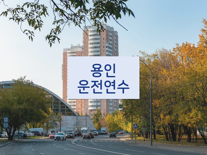 용인운전연수 후기