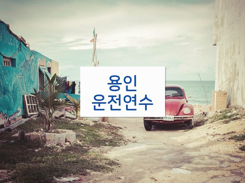 용인운전연수 후기