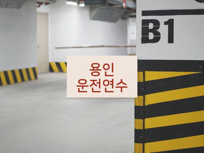 용인운전연수 후기