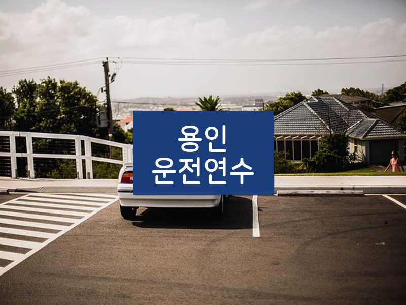 용인운전연수 후기