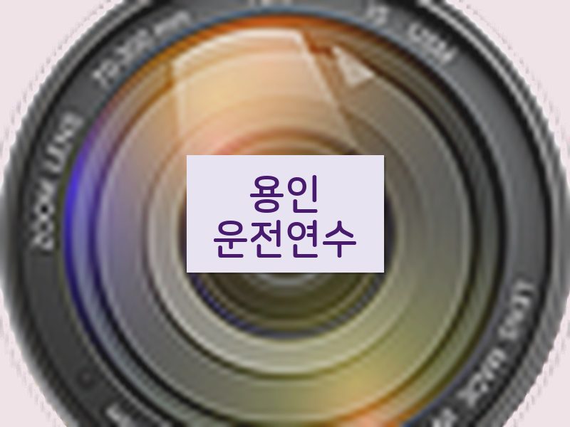 용인운전연수 후기