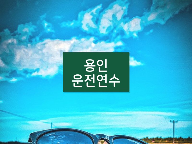 용인운전연수 후기