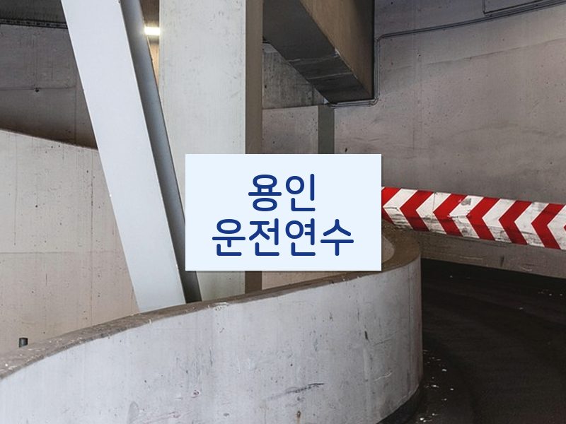 용인운전연수 후기