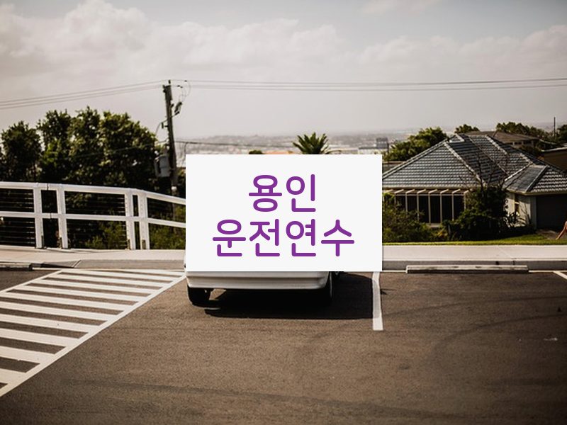 용인운전연수 후기