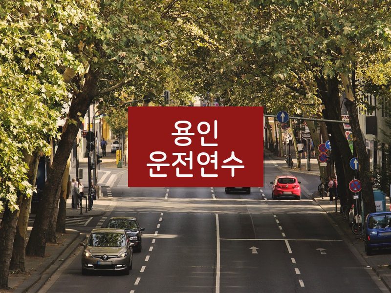 용인운전연수 후기