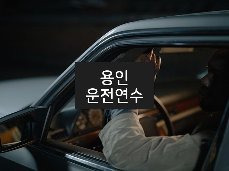 용인운전연수 후기