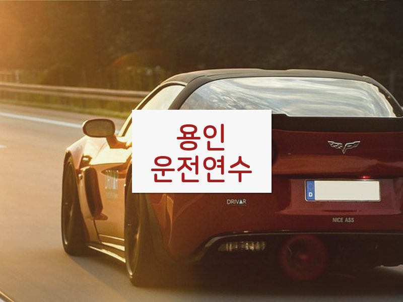 용인운전연수 후기