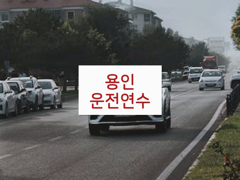 용인운전연수 후기