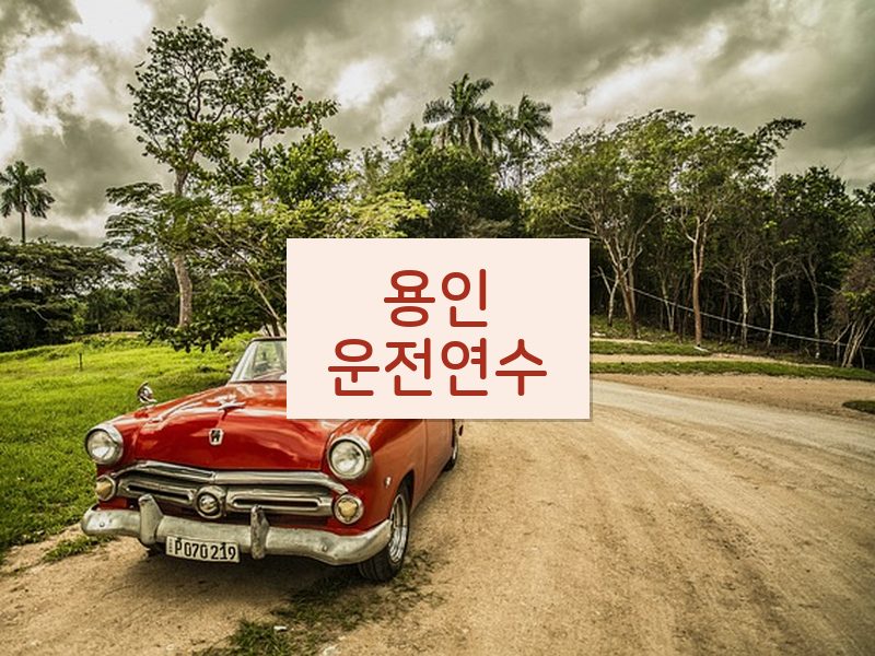 용인운전연수 후기