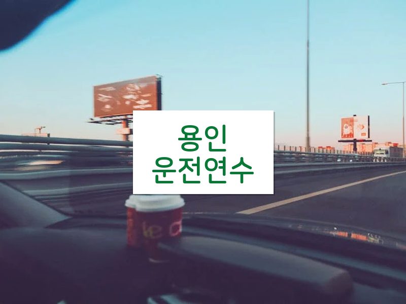 용인운전연수 후기