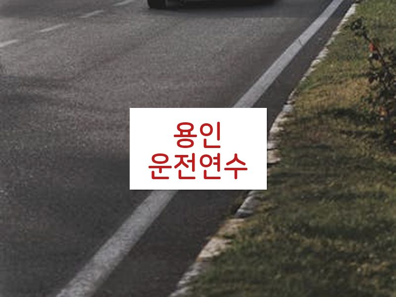 용인운전연수 후기