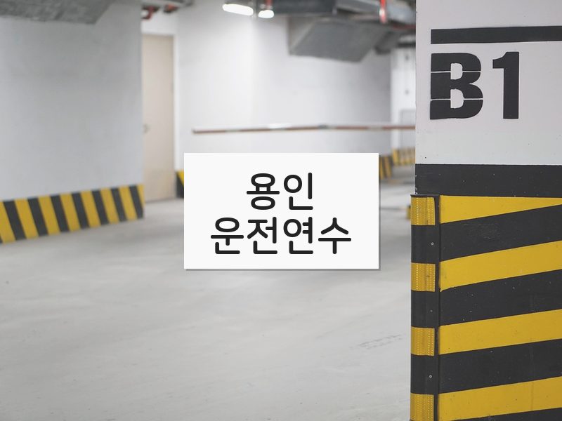 용인운전연수 후기