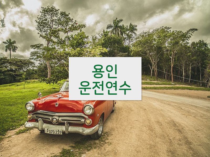 용인운전연수 후기