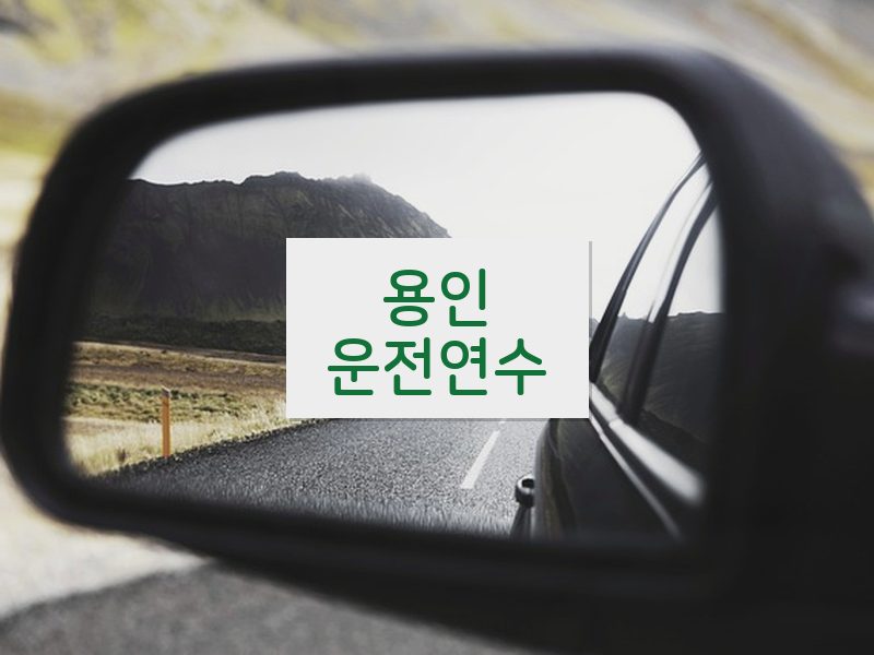 용인운전연수 후기