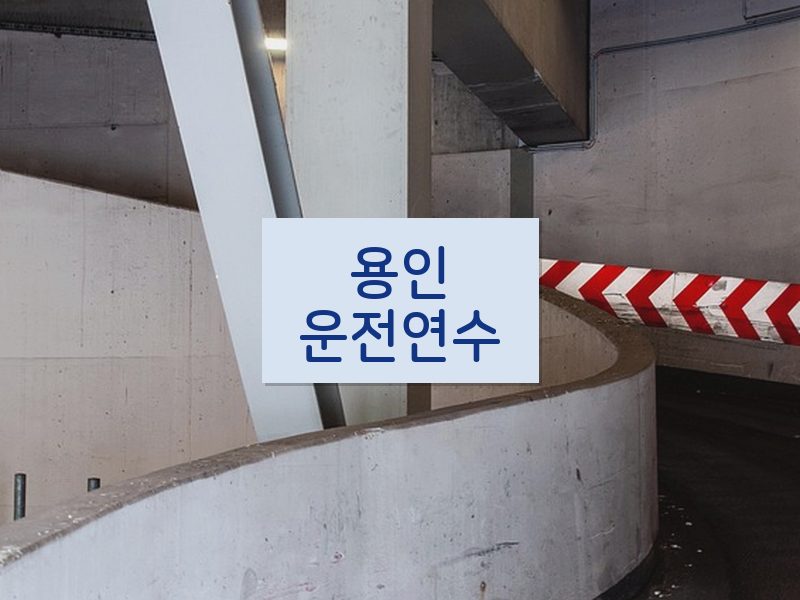 용인운전연수 후기