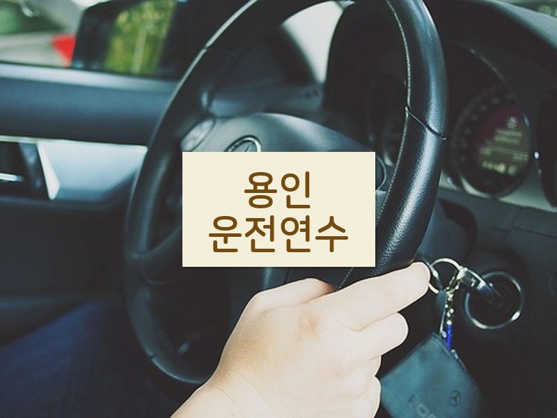 용인운전연수 후기