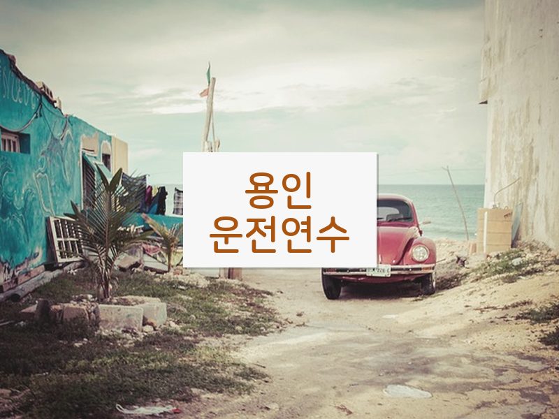 용인운전연수 후기
