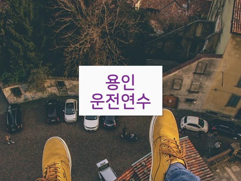 용인운전연수 후기