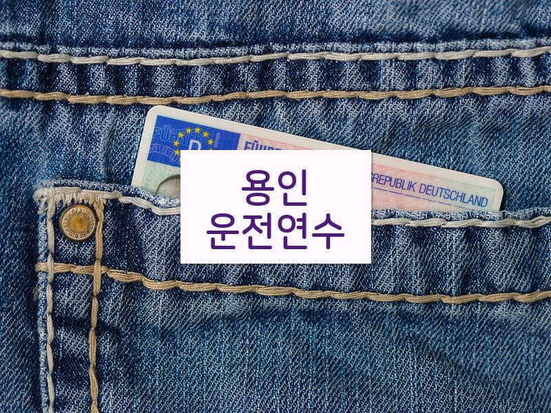 용인운전연수 후기