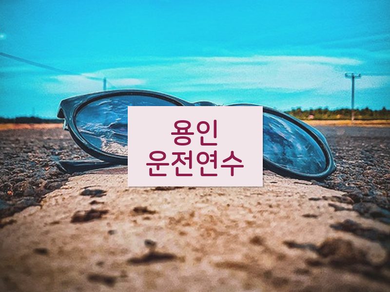 용인운전연수 후기