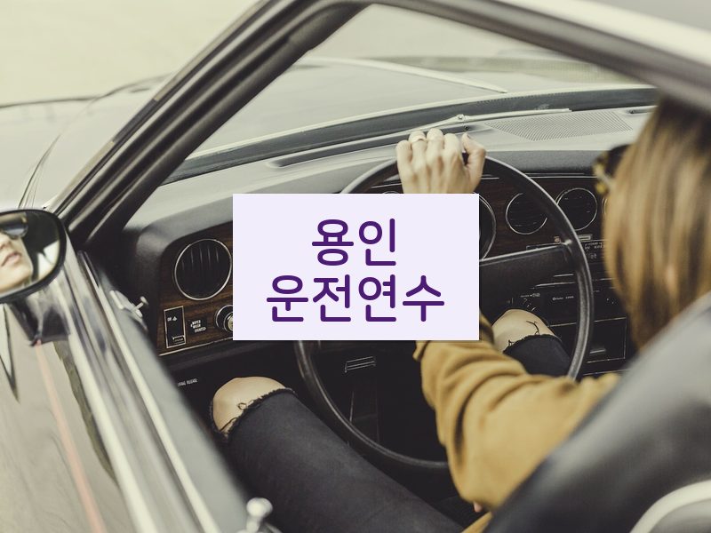 용인운전연수 후기