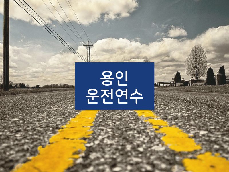 용인운전연수 후기