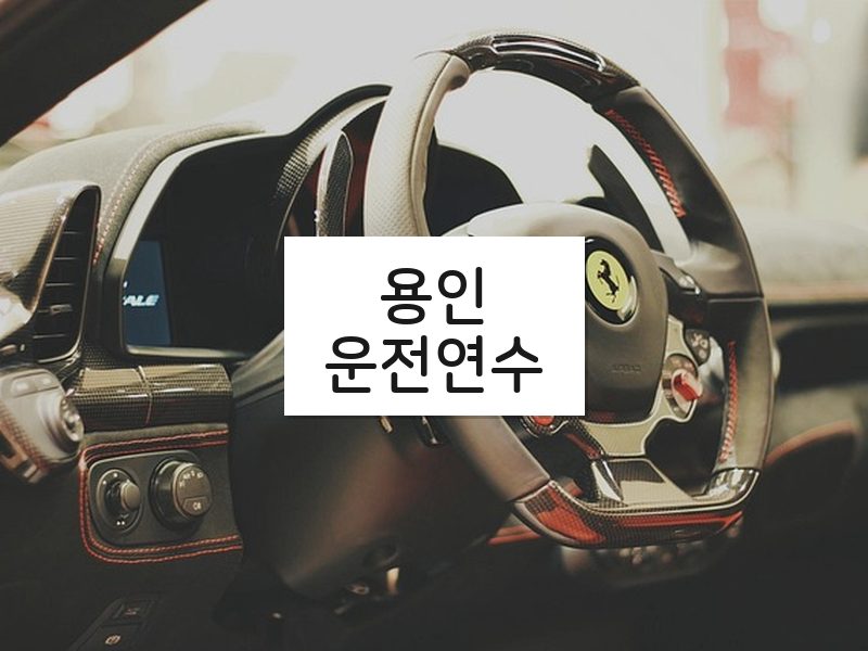 용인운전연수 후기