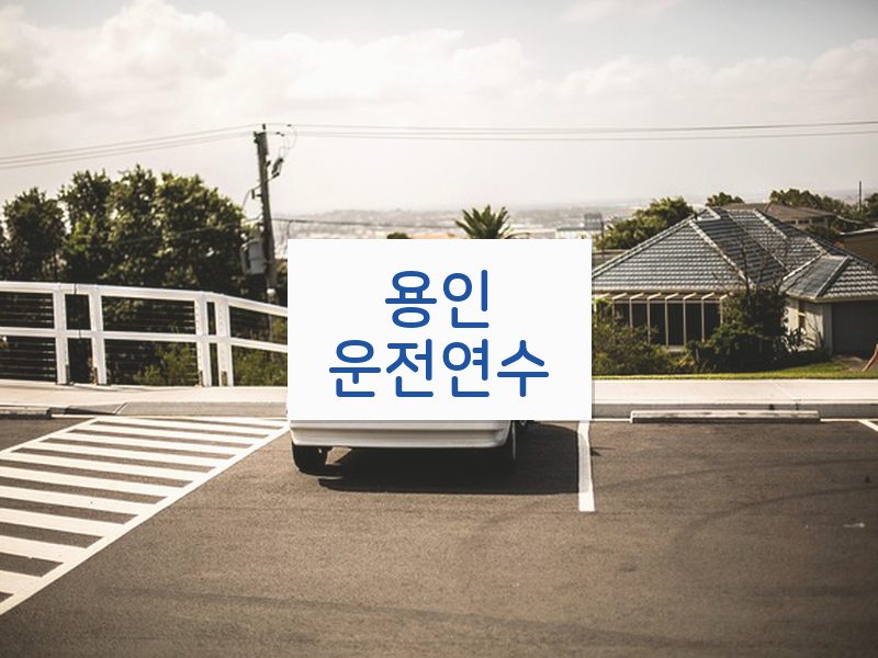 용인운전연수 후기