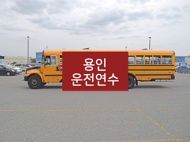 용인운전연수 후기