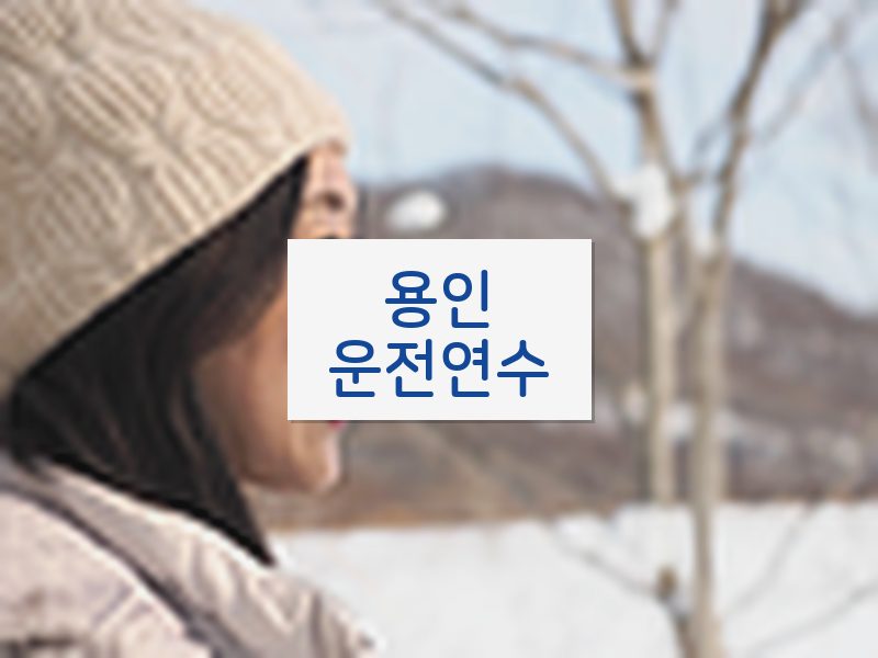 용인운전연수 후기