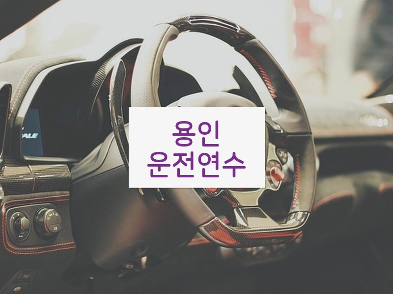 용인운전연수 후기