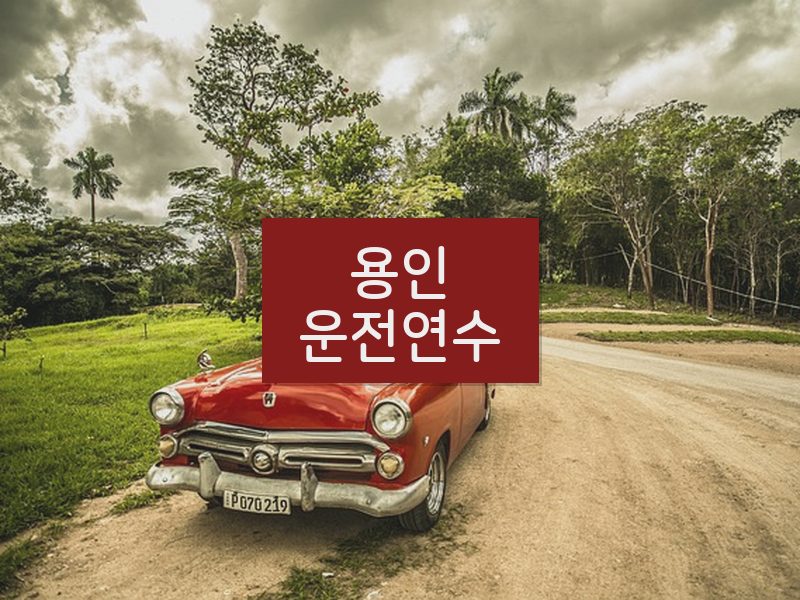 용인운전연수 후기