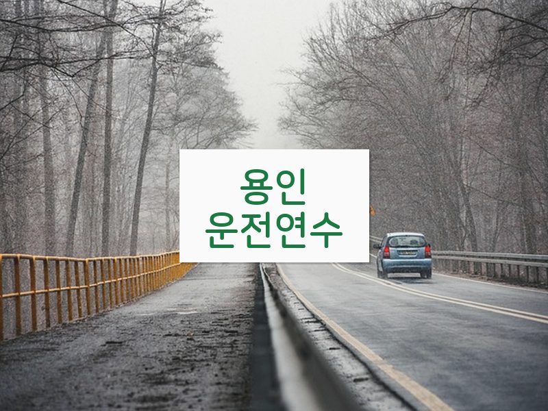 용인운전연수 후기