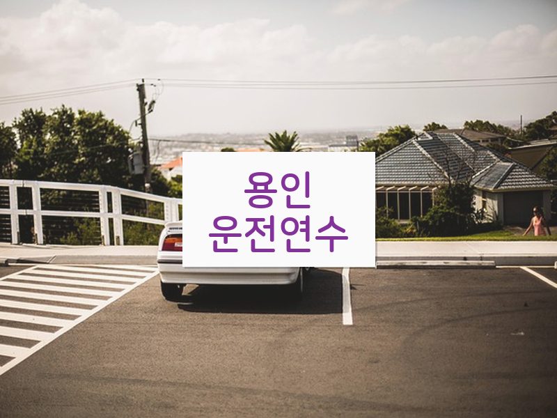 용인운전연수 후기