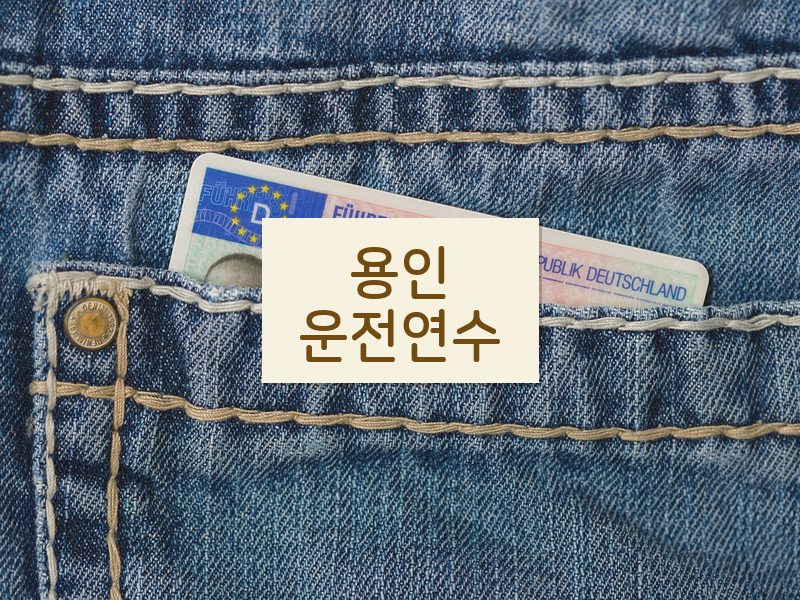 용인운전연수 후기