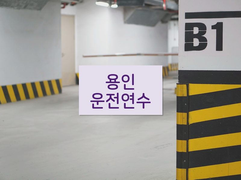 용인운전연수 후기