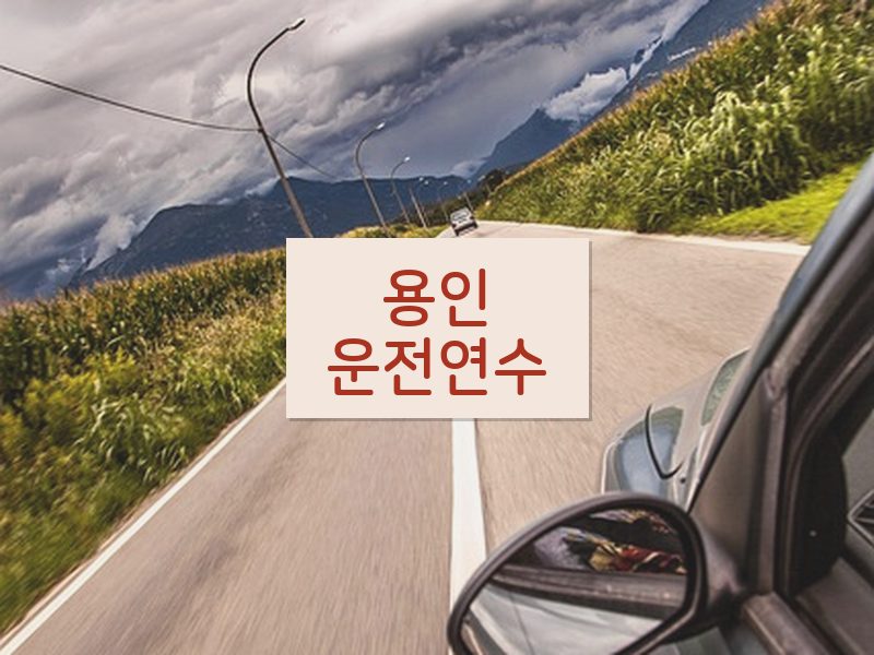 용인운전연수 후기