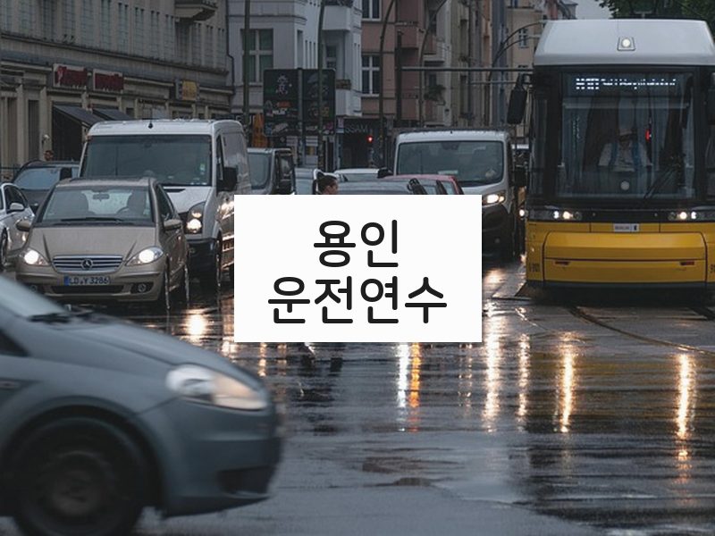 용인운전연수 후기