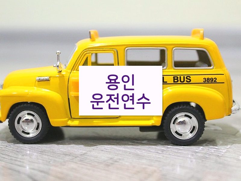 용인운전연수 후기