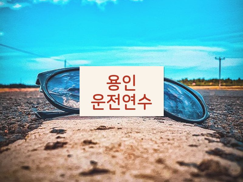용인운전연수 후기