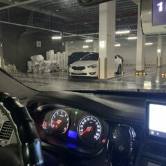 용인 가는 길에 운전해봤어요