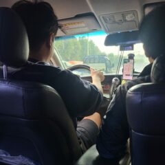 편의점 갈 때 운전 연습