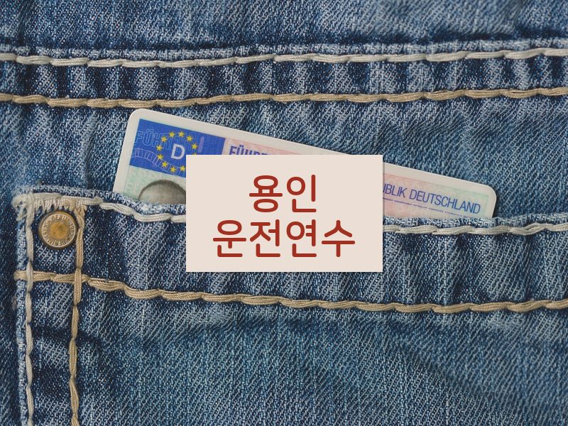 용인운전연수 후기