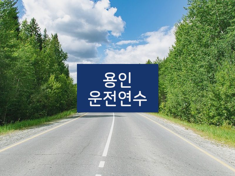 용인운전연수 후기