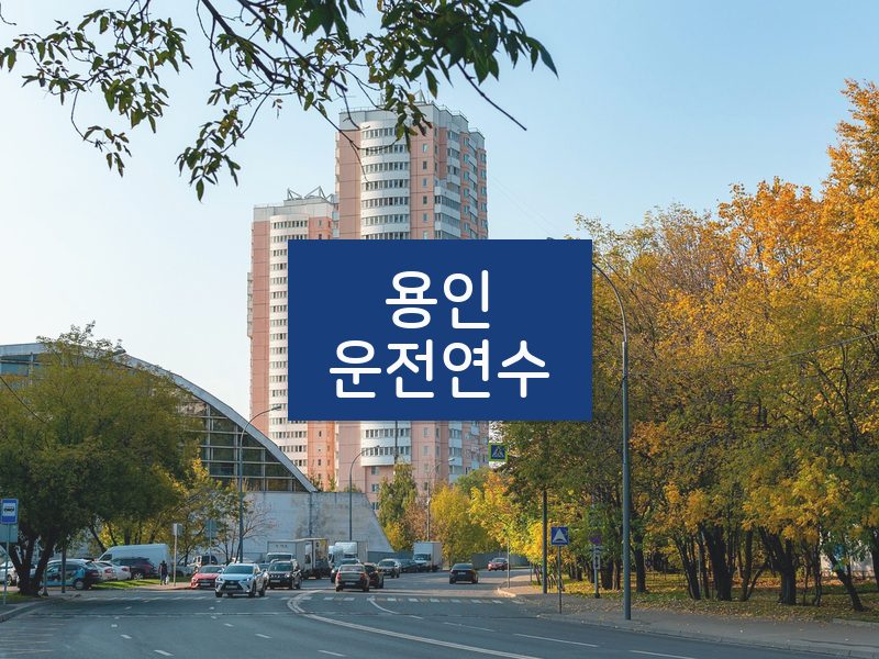 용인운전연수 후기