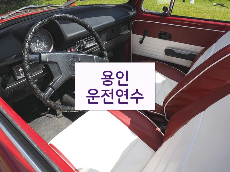 용인운전연수 후기