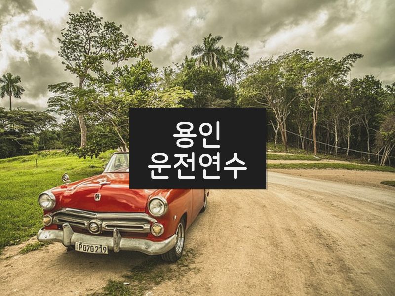 용인운전연수 후기